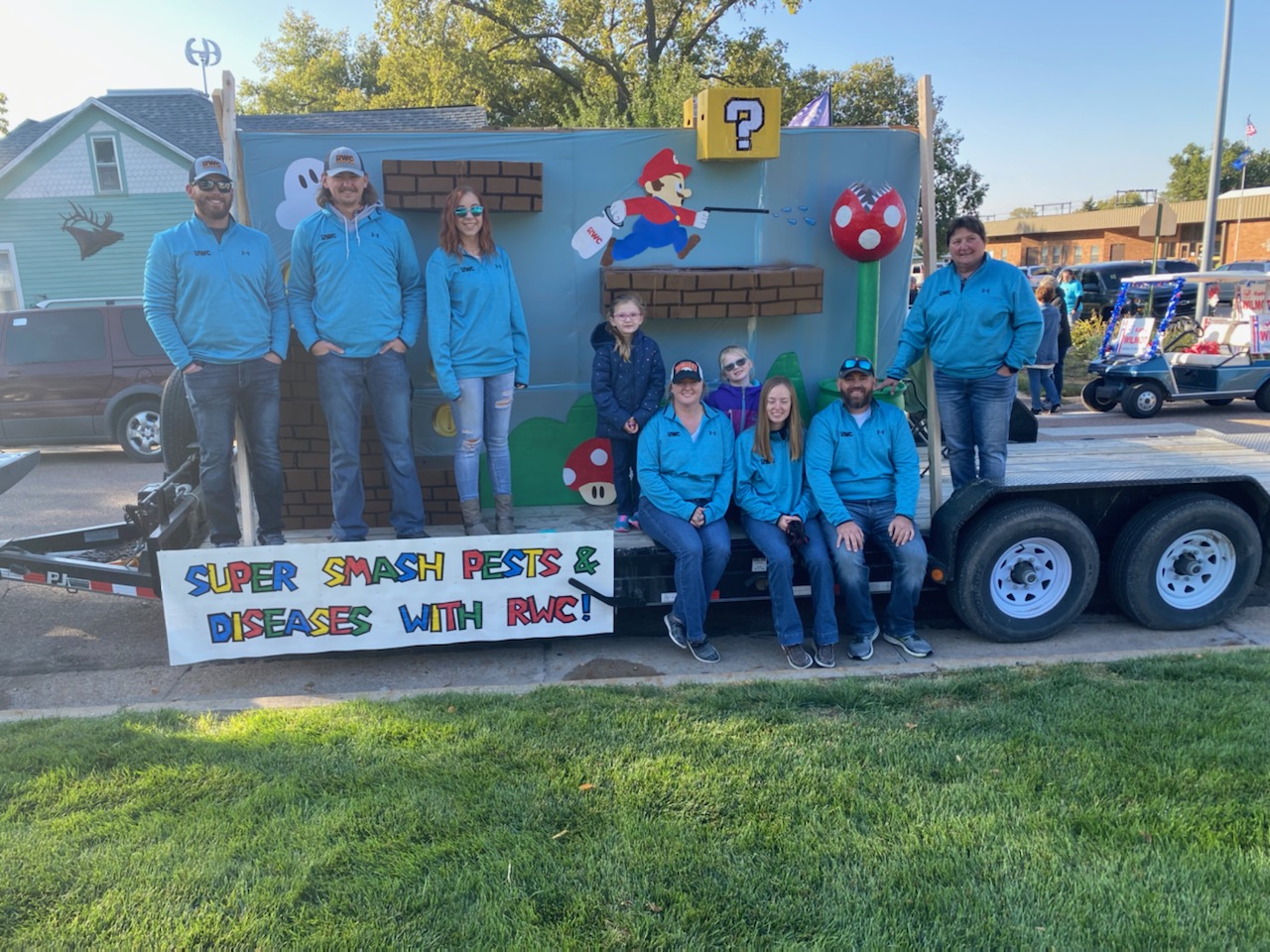 Parade2022 Employees of Red Willow Chemicals at a Parade